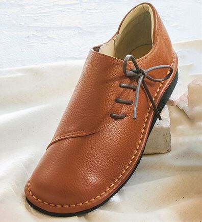 BELLUNA（ベルーナ）の「イタリアンレザーサイドリボンスリッポン（スリッポン）」