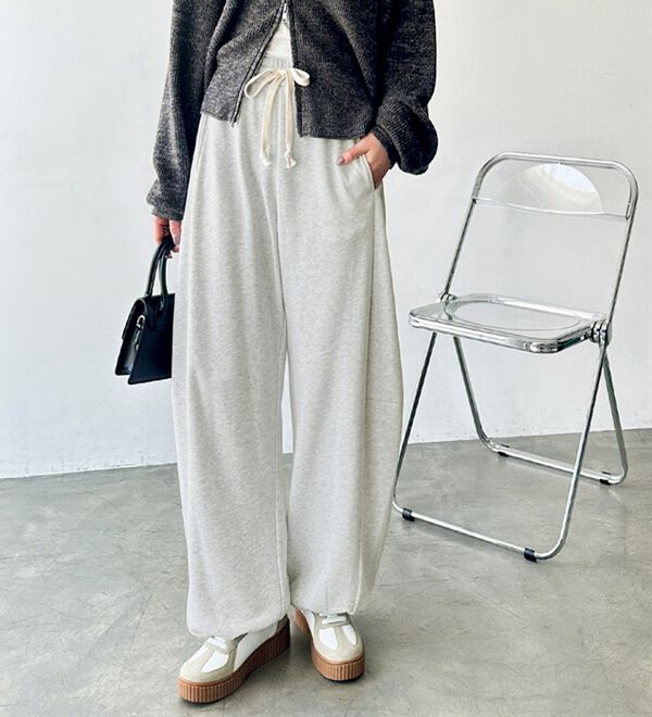 GeeRA（ジーラ）の「２ＷＡＹカーブスウェットパンツ（フルレングスパンツ）」｜詳細画像