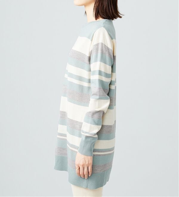 BELLUNA（ベルーナ）の「カシミヤタッチニットチュニック（チュニック）」｜詳細画像