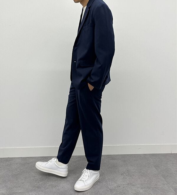 REMEN'S（リメンズ）の「【接触冷感】楽ちんセットアップ（ビジネススーツ）」｜詳細画像