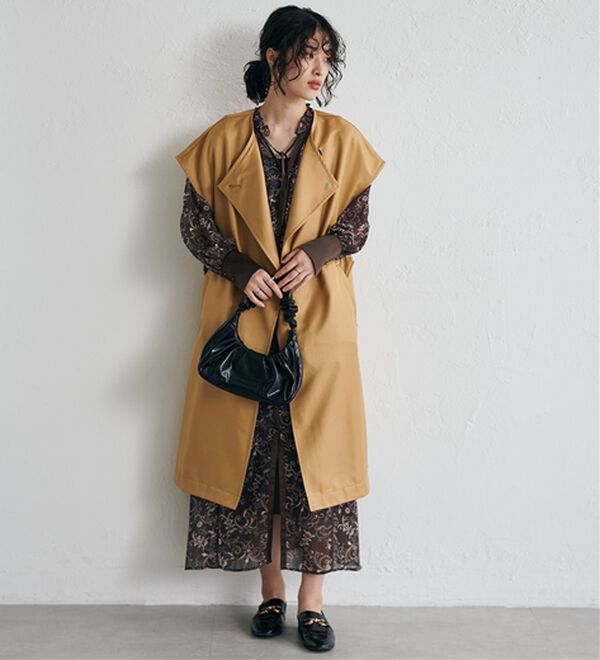 RANAN（ラナン）の「【2点セット】マルチウェイレイヤードコート（ロングコート）」｜詳細画像