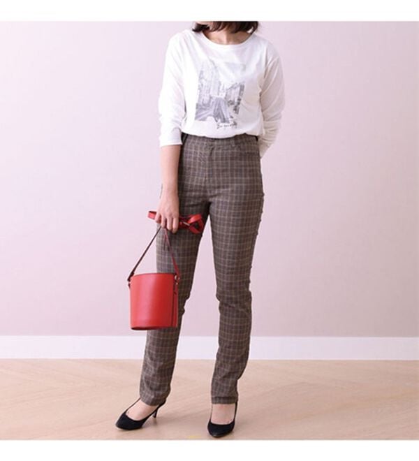 BELLUNA（ベルーナ）の「ウルトラ美脚！ストレッチパンツ（フルレングスパンツ）」｜詳細画像