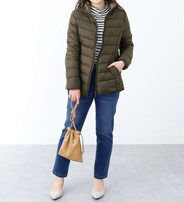 BELLUNA（ベルーナ）の「フレンチダウン使いスタンド衿ジャケット（ダウンコート・ジャケット・ベスト）」｜詳細画像