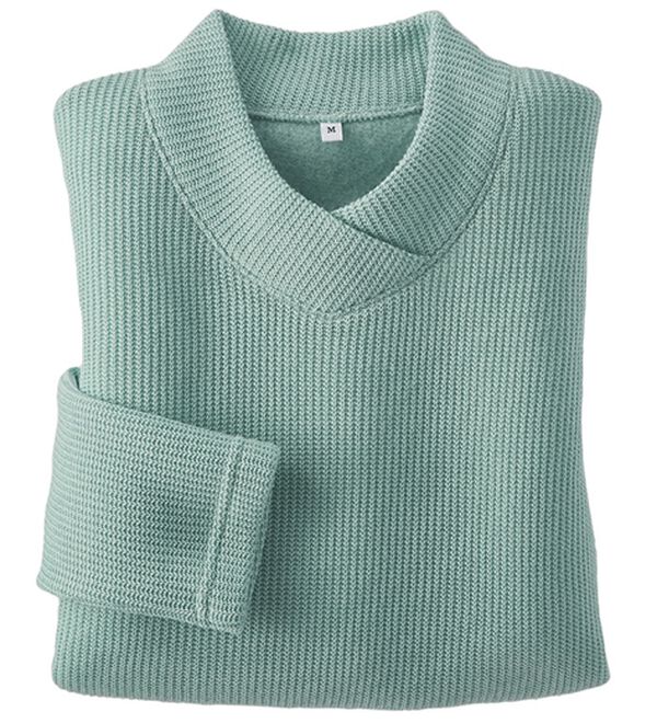 BELLUNA（ベルーナ）の「【静電気防止】ニットが苦手な方にも優しいプルオーバー（カットソー）」｜ミント