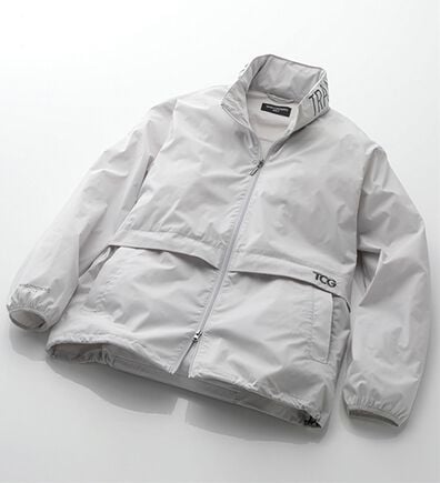 「＜トランスコンチネンツゴルフ＞着たままスイング「伸」ウインドジャケット（メンズジャケット）」