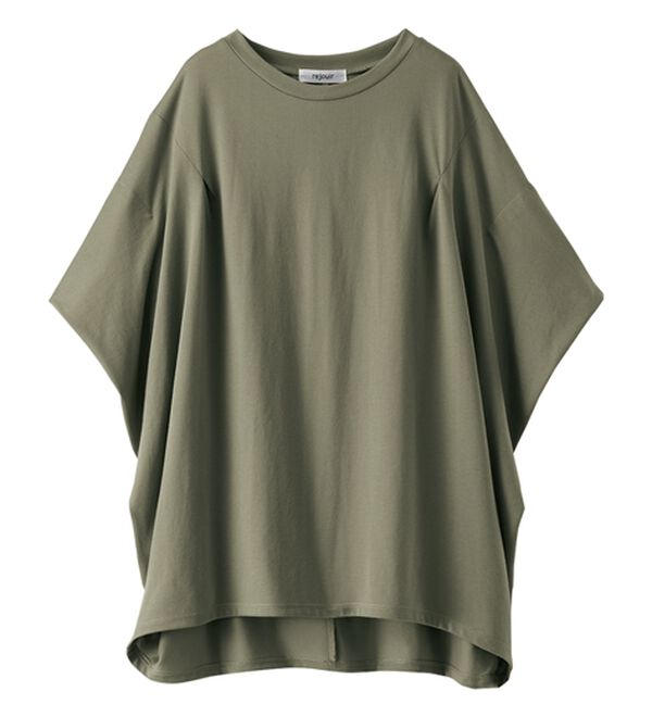 BELLUNA（ベルーナ）の「【接触冷感】二の腕隠れる！ドルマンチュニック（チュニック）」｜詳細画像