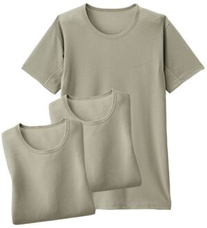 「【３枚組】夏の味方！汗取りインナー３枚組（メンズ肌着・インナーウェア）」｜詳細画像