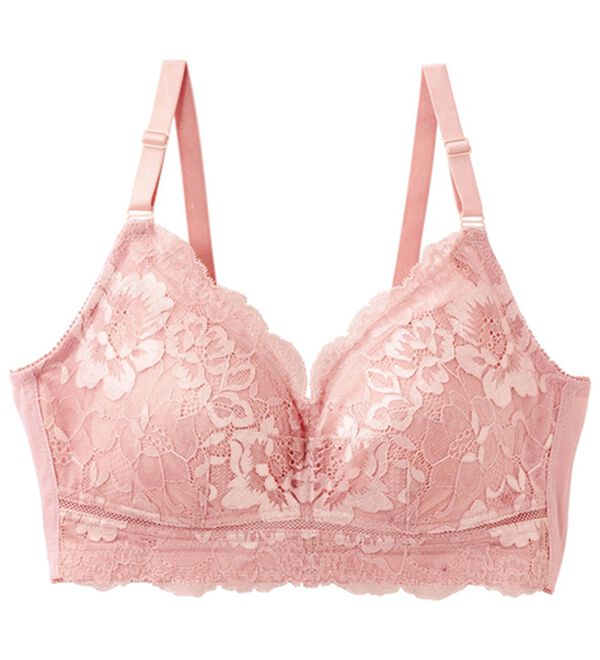 LAVIENNE（ラヴィエンヌ）の「【３色組】楽に華やかシルエットブラ（ブラジャー）」｜詳細画像