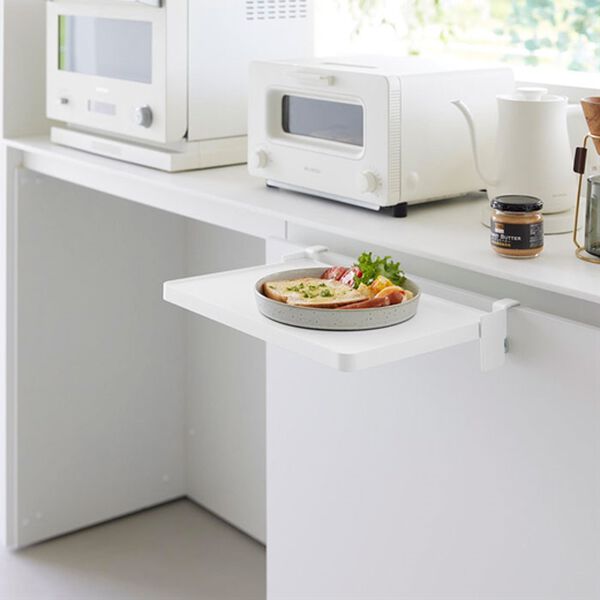 iellio（イエリオ）の「タワー　シンク扉折り畳み棚＜ｔｏｗｅｒ山崎実業＞（その他キッチン用品）」｜詳細画像