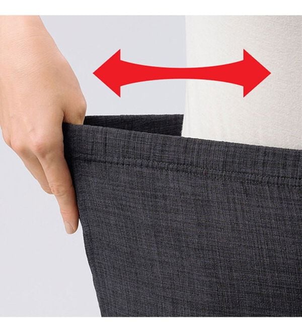 ルフラン（ルフラン）の「【３本組】日本製　軽くて上品麻調パンツ（フルレングスパンツ）」｜詳細画像