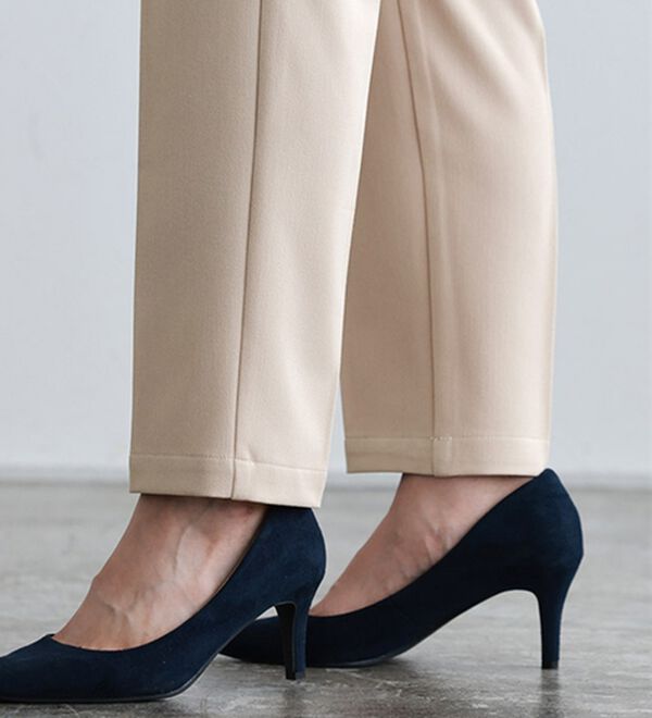 Pierrot（ピエロ）の「【選べる丈】高見えゆるテーパードパンツ（フルレングスパンツ）」｜詳細画像