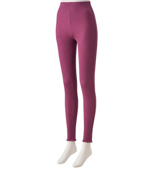 「綿混のび～る発熱ボトム　１０分丈（肌着・インナーウェア）」｜詳細画像