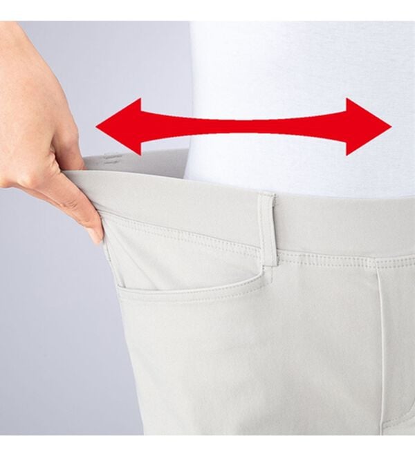 ルフラン（ルフラン）の「【２本組】裏が綿１００％の美脚パンツ（フルレングスパンツ）」｜詳細画像