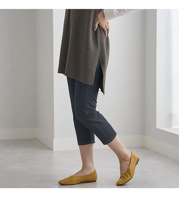 BELLUNA（ベルーナ）の「デニム調レギンス（スパッツ・レギンス）」｜詳細画像