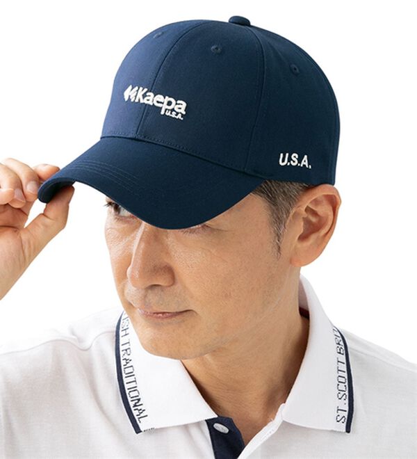 「【２色組】選べるブランド！爽やかキャップ（メンズ帽子）」｜詳細画像