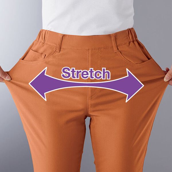 BELLUNA（ベルーナ）の「ウルトラ麻入りストレッチパンツ（フルレングスパンツ）」｜詳細画像