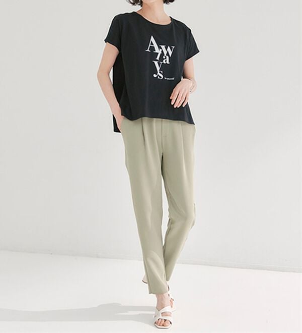 RANAN（ラナン）の「ロゴデザインＴ（Tシャツ）」｜詳細画像