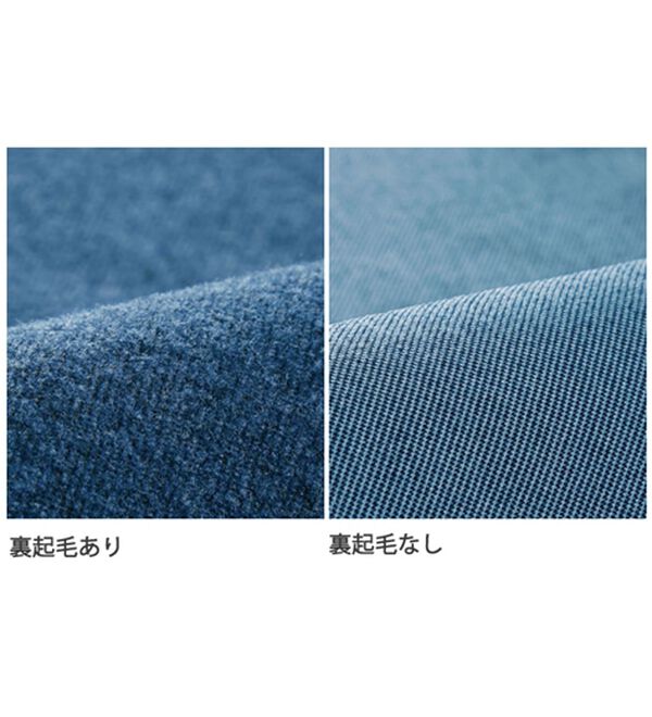 BELLUNA（ベルーナ）の「【選べる裏側】ぐん伸びニットデニムワイドパンツ（フルレングスパンツ）」｜詳細画像