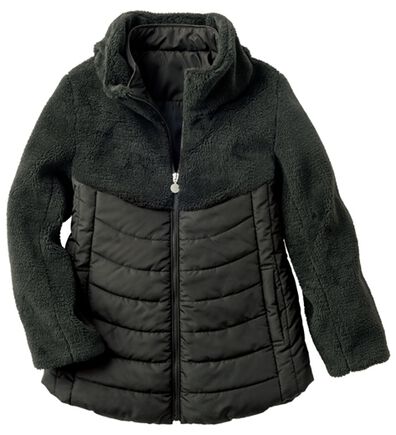 ルフラン（ルフラン）の「上品ボア切替デザインコート（ハーフコート）」