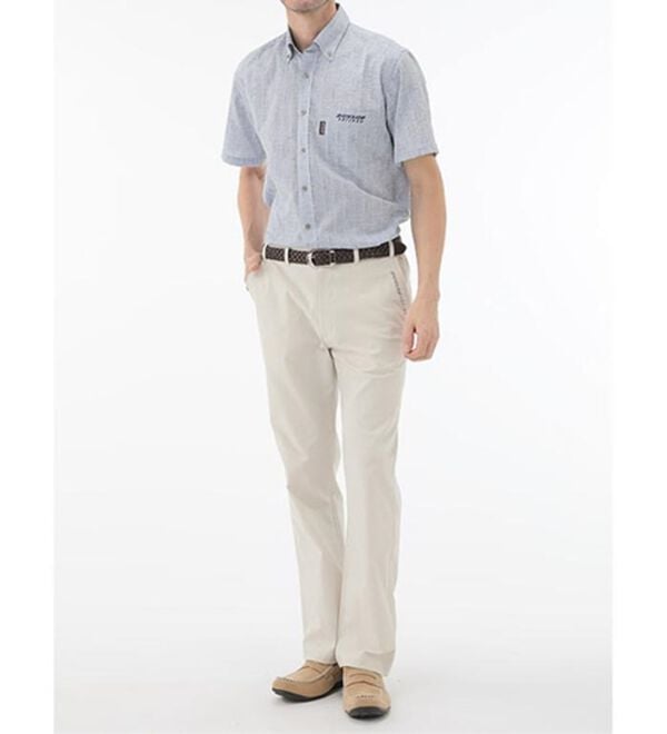 「＜ダンロップ・リファインド&times;コムルヴァン・オム＞７得アクティブチノパンツ（メンズフルレングスパンツ）」｜詳細画像