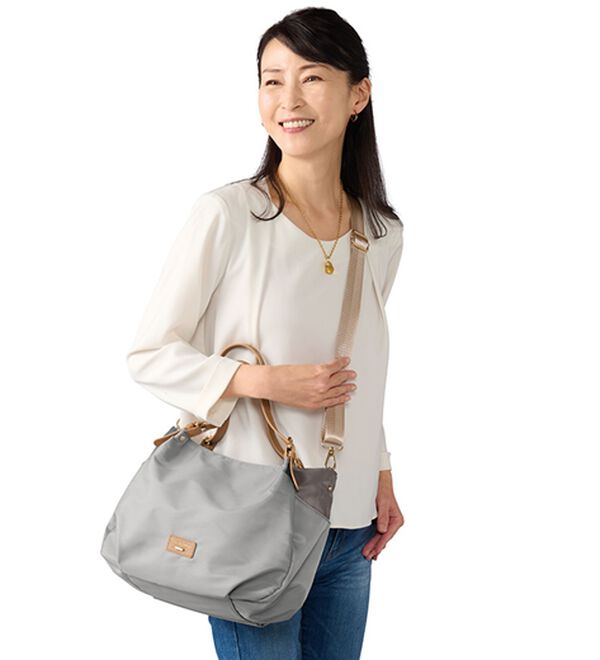 「軽量バイカラー親子バッグ（その他バッグ）」｜詳細画像