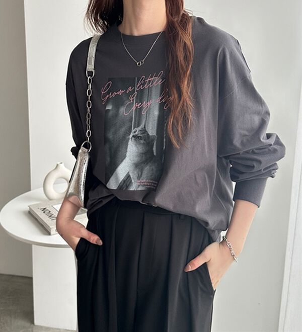 GeeRA（ジーラ）の「アソートデザインフォトプリントロンＴ（カットソー）」｜詳細画像