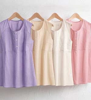 「【４色組】サラッと涼しい楊柳ブラキャミ（肌着・インナーウェア）」｜詳細画像