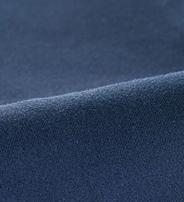 BELLUNA（ベルーナ）の「ハーフジップ使いストライプ切替ワンピース（チュニック）」｜詳細画像