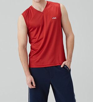 「＜フィラ＞ドライメッシュシャツ半袖・袖無し（メンズＴシャツ）」｜詳細画像