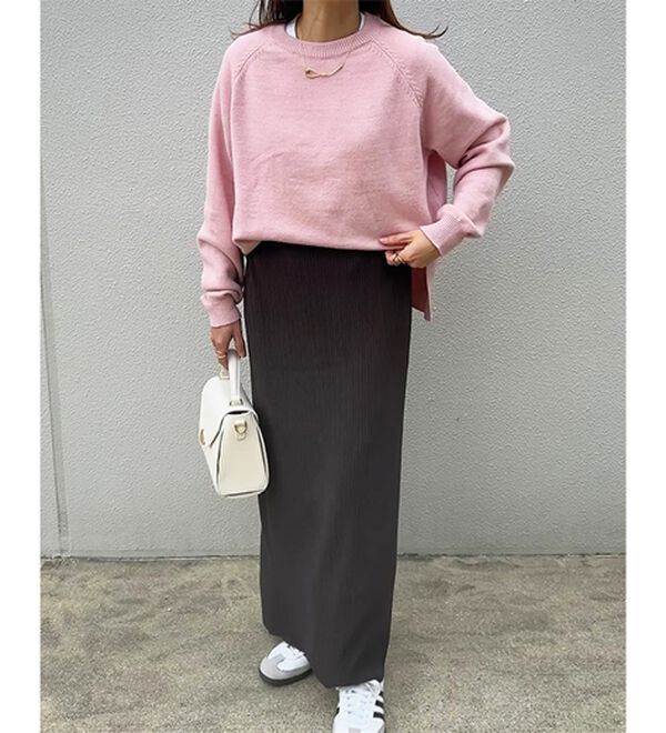 GeeRA（ジーラ）の「セルフカット美脚魅せタイトスカート（ロングスカート）」｜詳細画像