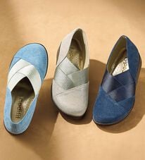 ルフラン（ルフラン）の「＜メディフィット＞５Ｅストレッチスリッポン（スリッポン）」