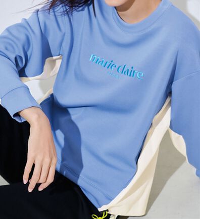 RANAN（ラナン）の「切替デザインプルオーバー＜ｍａｒｉｅ　Ｃｌａｉｒｅ　ＳＰＯＲＴ＞（カットソー）」