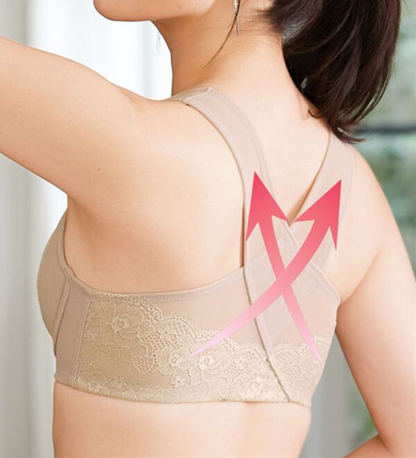 「【３色組】スキッと美姿勢ブラ（ブラジャー）」｜詳細画像