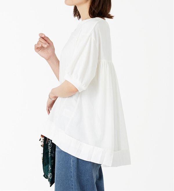 BELLUNA（ベルーナ）の「【Ｌａｇｒｉｌｕａ】後ろチュール切替プルオーバー（カットソー）」｜詳細画像