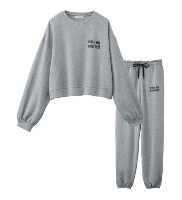 裏起毛スウェットセットアップ - ベルーナ【公式】