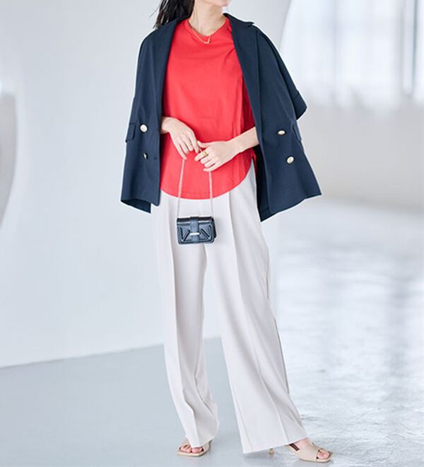 RANAN（ラナン）の「＜BC＞綿100％ひんやりタンクトップ（カットソー）」｜詳細画像