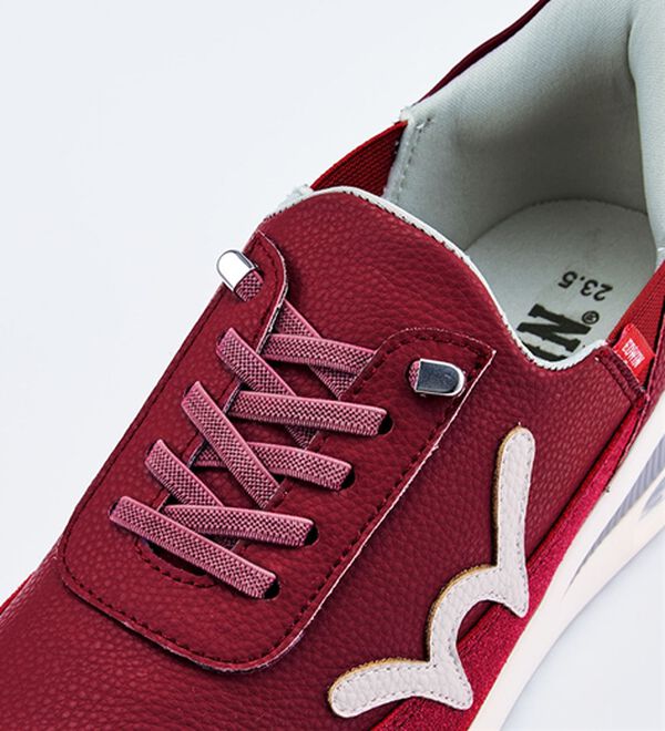 BELLUNA（ベルーナ）の「＜ＥＤＷＩＮ＞さっと履ける！牛床革エアソールスニーカー（スリッポン）」｜詳細画像