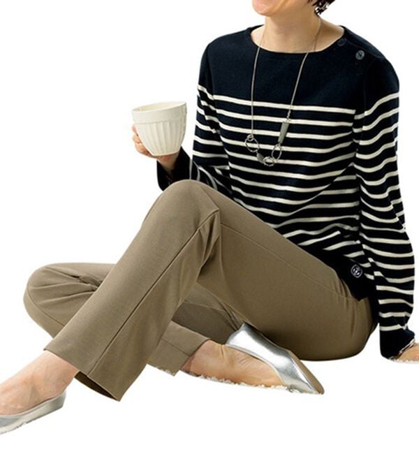 ルフラン（ルフラン）の「あったか優しい肌心地！ラク美パンツ（フルレングスパンツ）」｜詳細画像