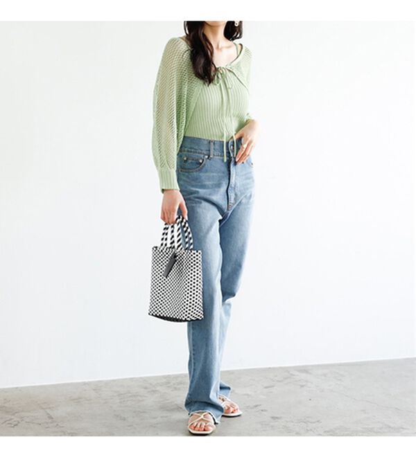 GeeRA（ジーラ）の「ボレロカーディガン＆キャミセット（アンサンブル）」｜詳細画像