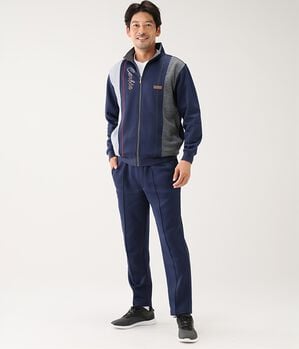 「＜カルビア＞お買得！毎日活躍デザインホームスーツ（メンズルームウェア）」｜詳細画像