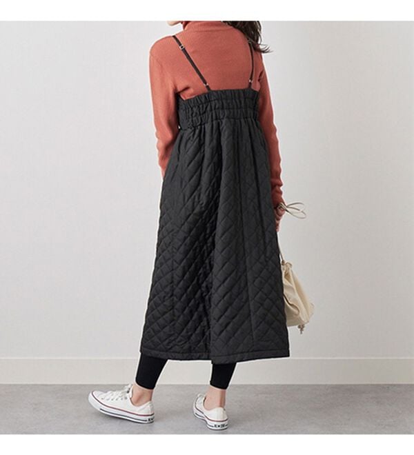 BELLUNA（ベルーナ）の「＜＆ｃｏｃｏｃｈｉ＞ハピネスコットン100％&times;吸湿発熱リブタートルニット（ニット・セーター）」｜詳細画像