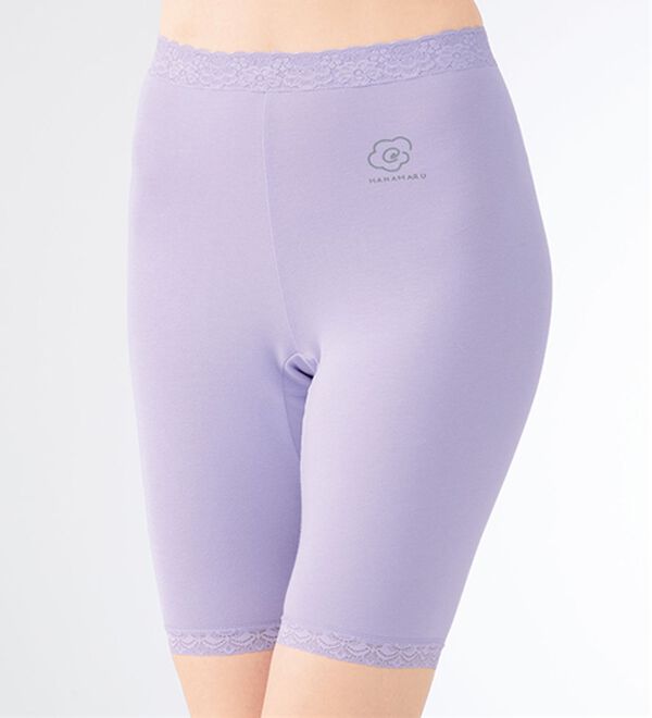 「【５色組】【ハナマル】吸水パッド専用ショーツ３分丈（ショーツ）」｜詳細画像