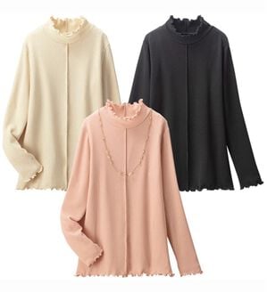 ルフラン（ルフラン）の「【３色組】メロウ使いプルオーバー（カットソー）」｜3色組