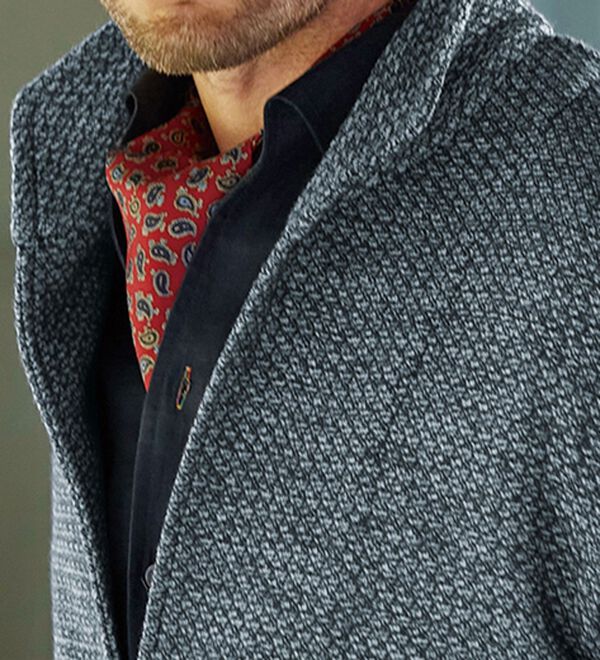 「＜コムルヴァン・オム＞男前！スタンドジャケット（メンズジャケット）」｜詳細画像