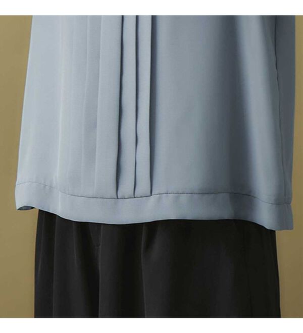 Viola e Viola（ヴィオラ エ ヴィオラ）の「タックデザインシフォンブラウス（ブラウス）」｜詳細画像