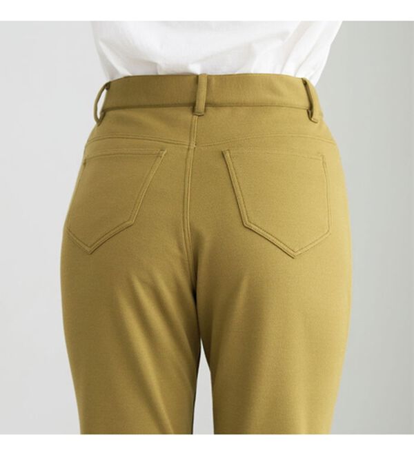 BELLUNA（ベルーナ）の「防風&times;ストレッチ素材ストレートパンツ（フルレングスパンツ）」｜詳細画像