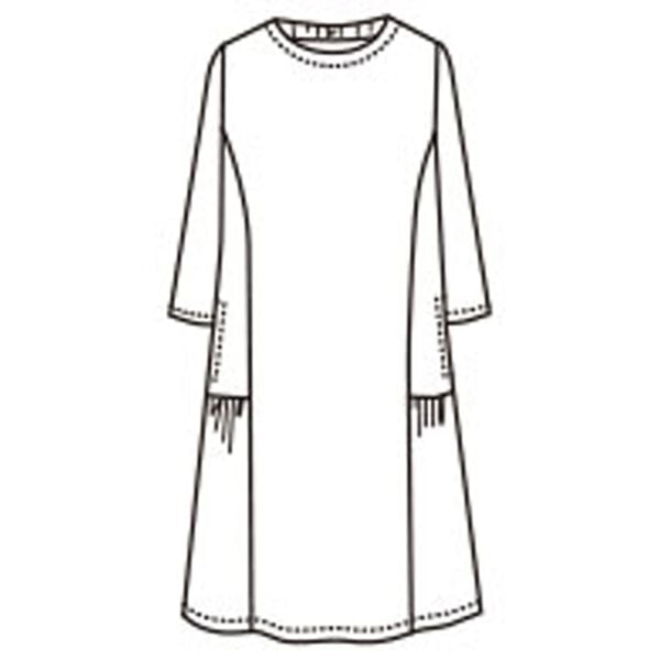 BELLUNA（ベルーナ）の「シャーリングチェック素材ティアードワンピース（その他ワンピース）」｜詳細画像