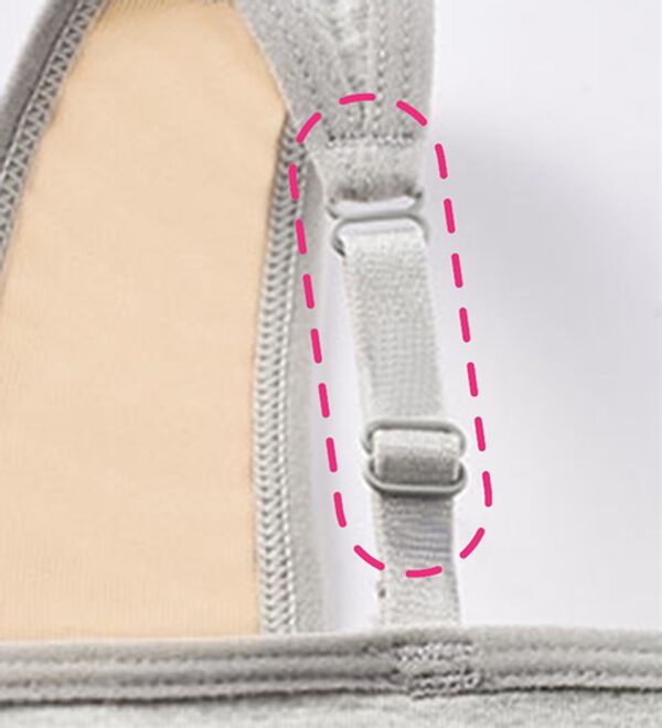 LAVIENNE（ラヴィエンヌ）の「調節できるグラマーさんも快適カップ付インナー（ブラトップ・カップ付きインナー）」｜詳細画像