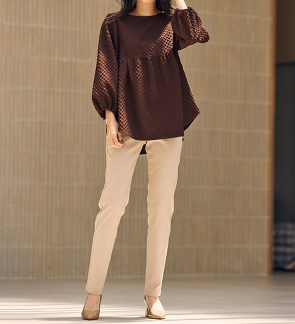 RANAN（ラナン）の「ハイスペックストレッチ美脚パンツ（フルレングスパンツ）」｜詳細画像