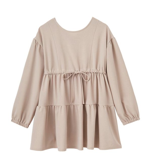 GeeRA（ジーラ）の「前後２ＷＡＹボリュームティアードブラウス（チュニック）」｜詳細画像